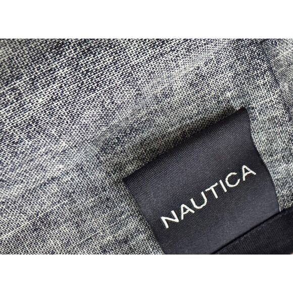 Nautica Home Shower Curtain Swordfish Fisherman Bath Bathroom Ombré Cotton - Picture 5 of 5